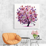 Charming Tree With Butterfly