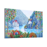 Lake And Trees  Painting