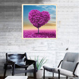 Pink Love Tree Heart