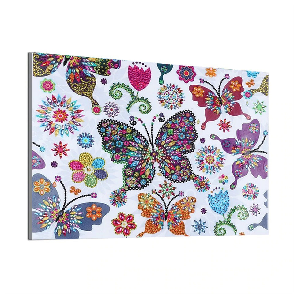 Cute Multi Color Butterfly