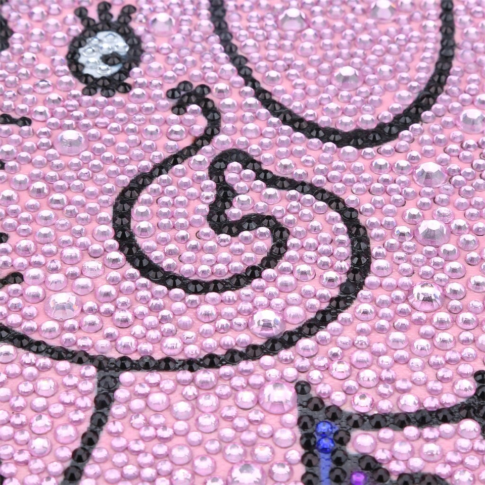 Lovely Happy Pink Elephant Painting For Child