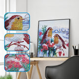 2Pcs Set Colorful Birds And Dragon