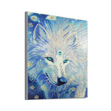 2Pcs Colorful Owl And Wolf