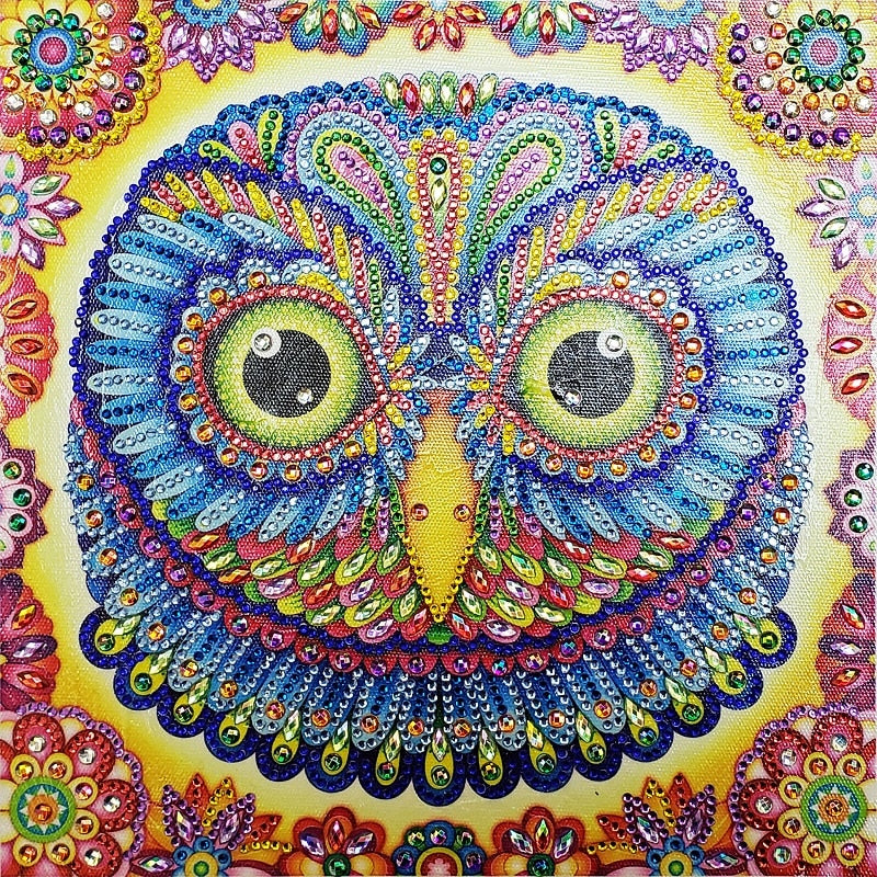 Owl Motif Painting