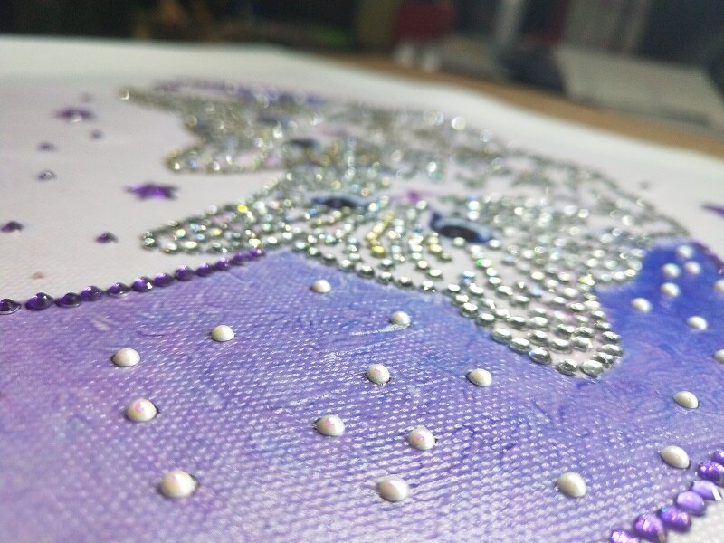 Small Cute Cats On Moon