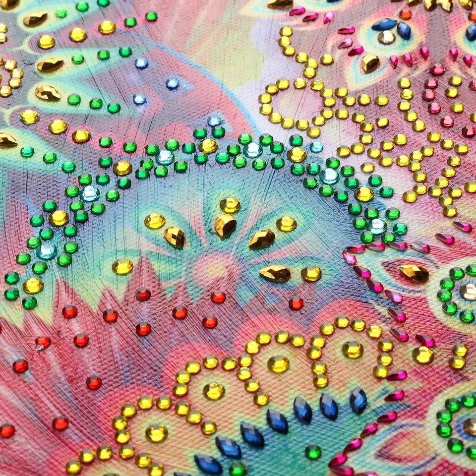 Flowers Colorful Embroidery