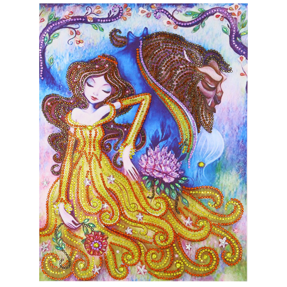 Yellow Girl With Line