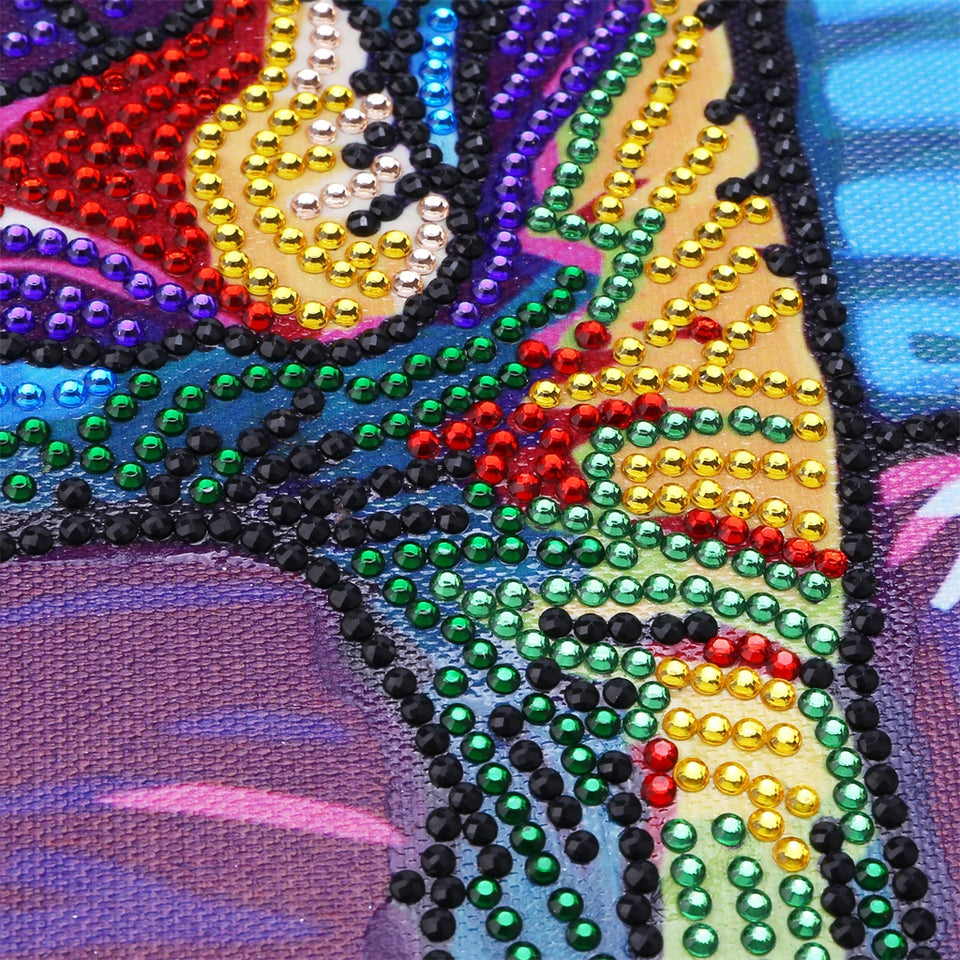 Dog Colorful Painting