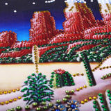 Desert At Night  Charming Painting