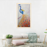 Colorful Peacock On Tree