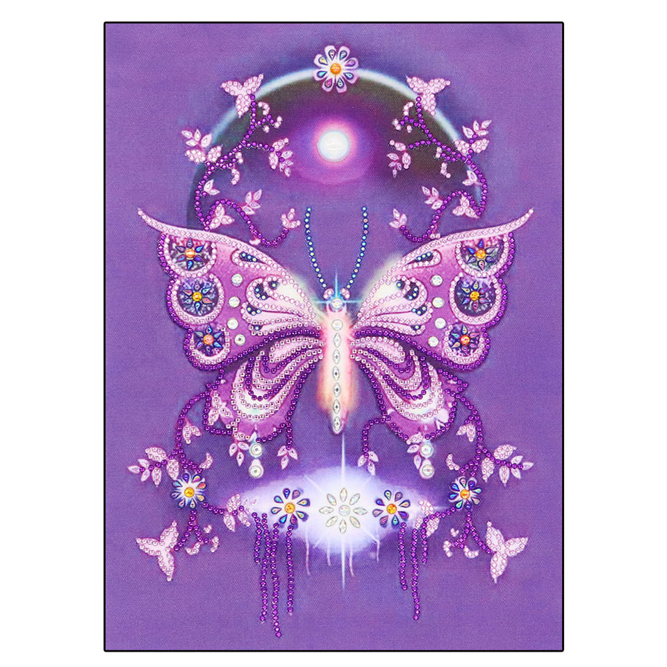 Crystal Pink Butterfly