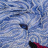 White lion With Red Nose