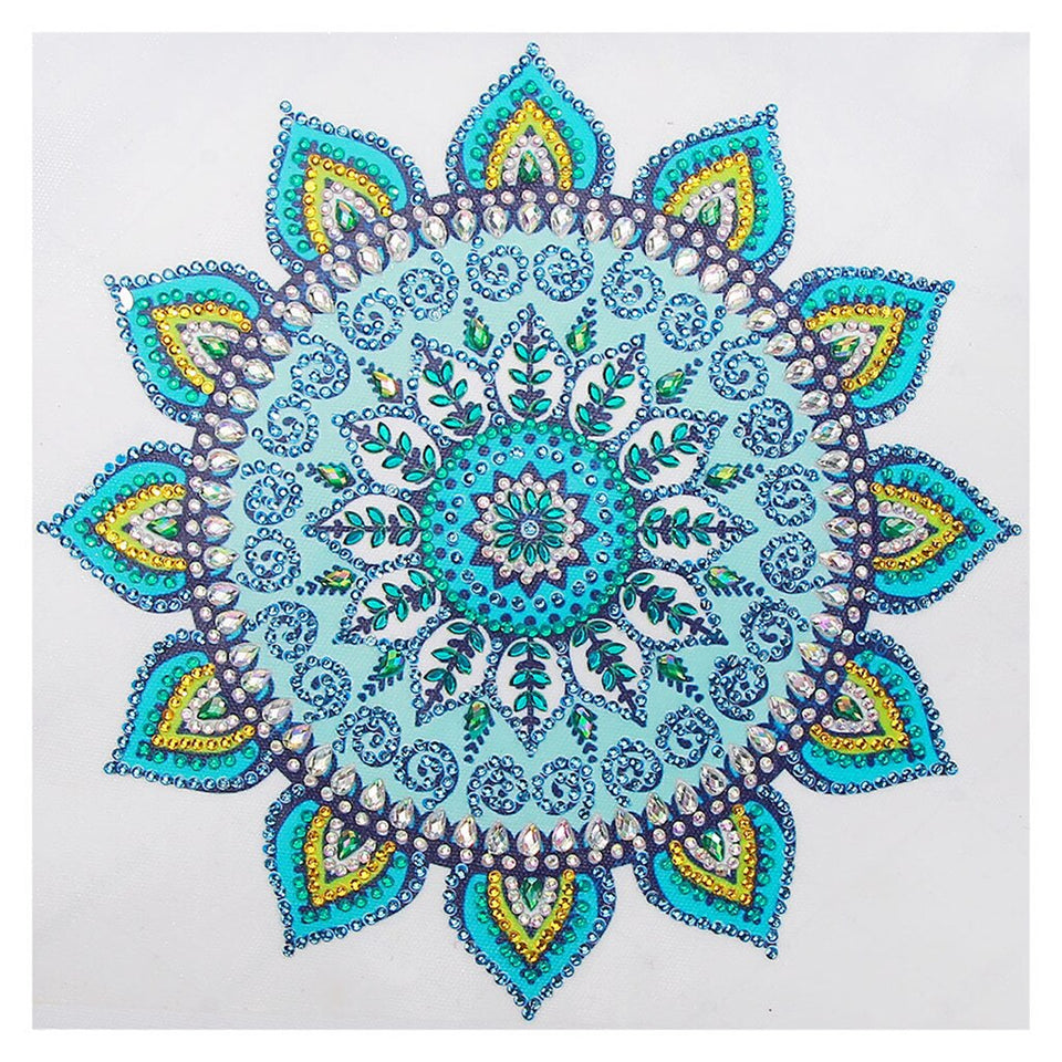 Round Mandala Painting
