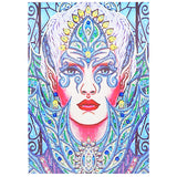 Colorful Lady Painting