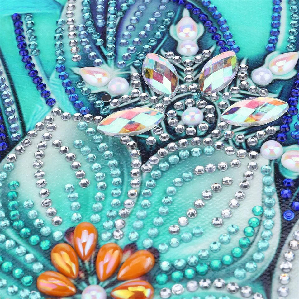 Cute Flowers And Butterfly Painting
