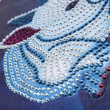 Two White Rabbits In Night