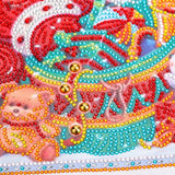 Happy Colorful Santa Claus With Toys