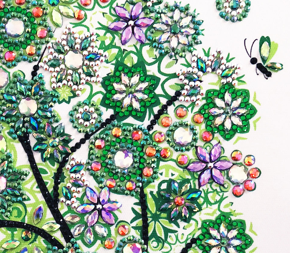Charming Tree With Butterfly