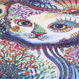 Colorful Cat Beautiful Painting