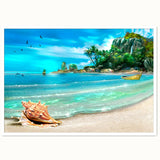 Beautiful Beach Painting