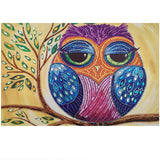 Sad Owl On Tree