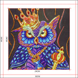 Owl With Crown