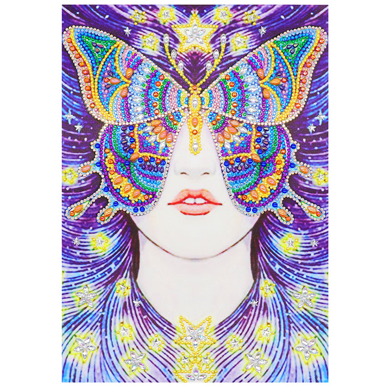 Women Butterfly Colorful Combination