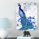 Cute Blue Peacock