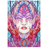 Colorful Lady Painting