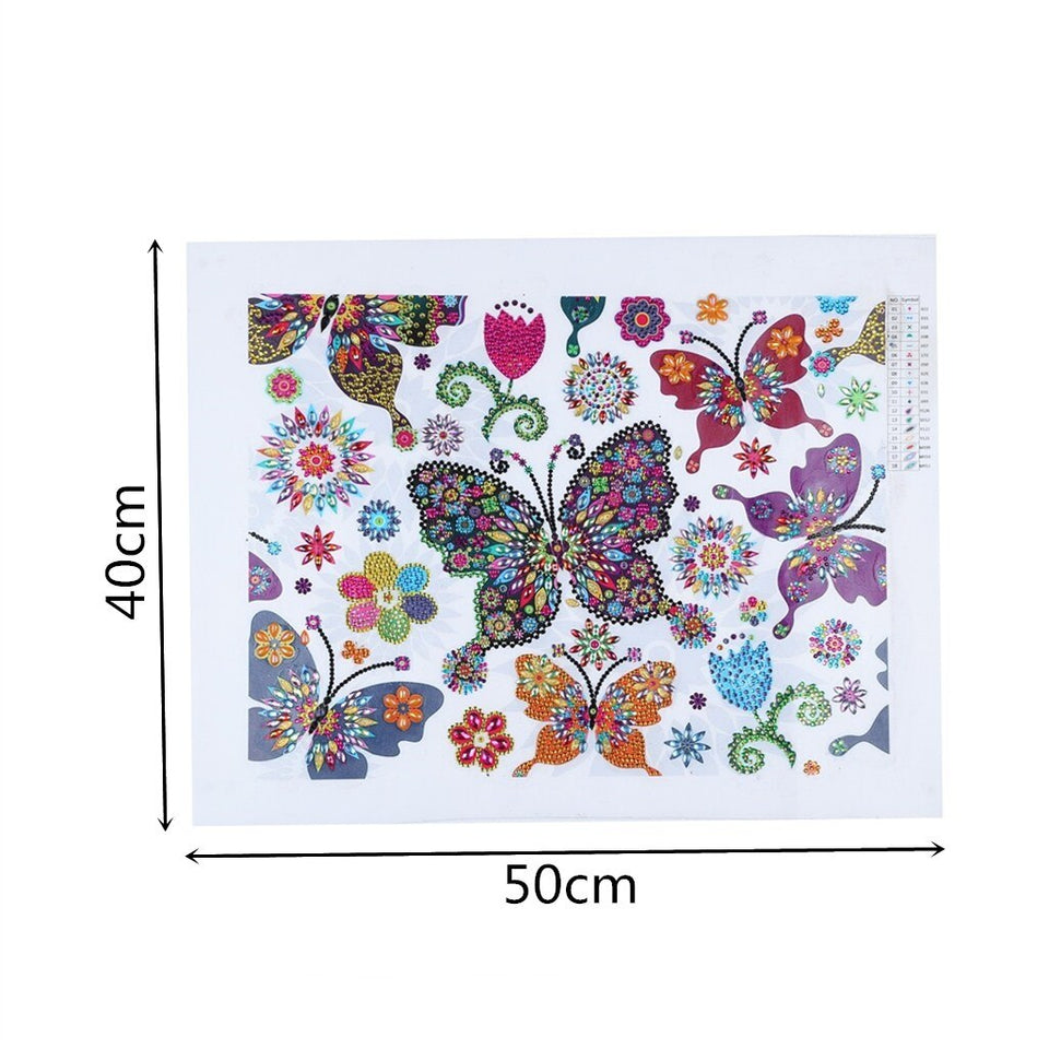 Cute Multi Color Butterfly
