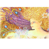 Girl With Yellow Hair Painting