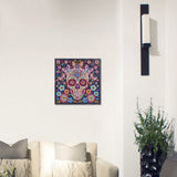 Colorful Skull With Flowers