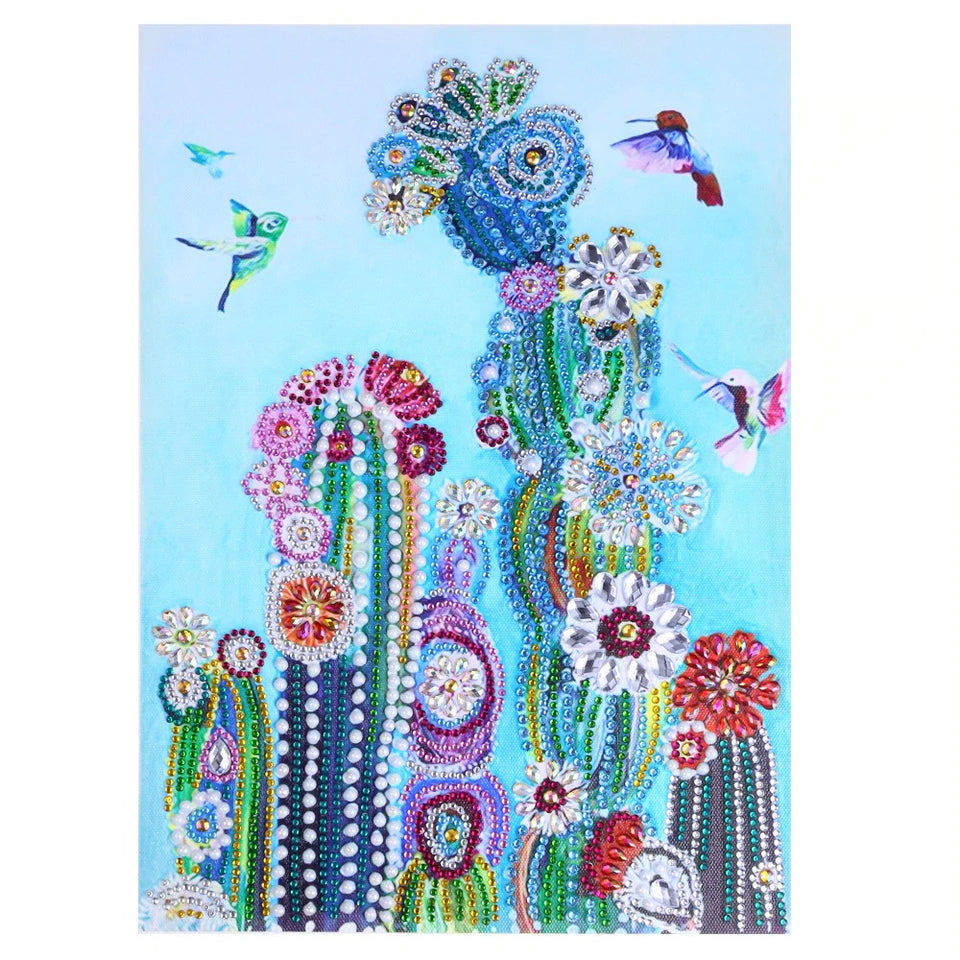 Cute Birds On Flowers