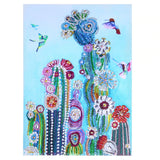 Cute Birds On Flowers