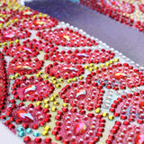 Two Giraffe Colorful Painting