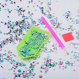 Sad Puppy Colorful Eyes