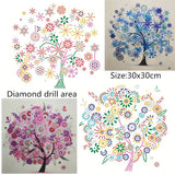 Colorful Embroidery Tree