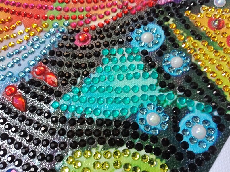 Special Colorful Dog Painting