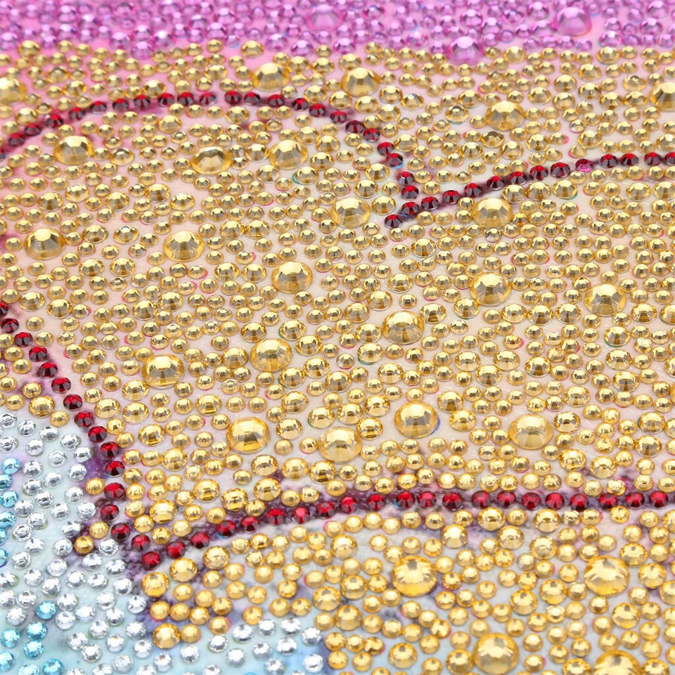 Seaside Colorful Love Heart