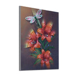 Flowers And Butterfly