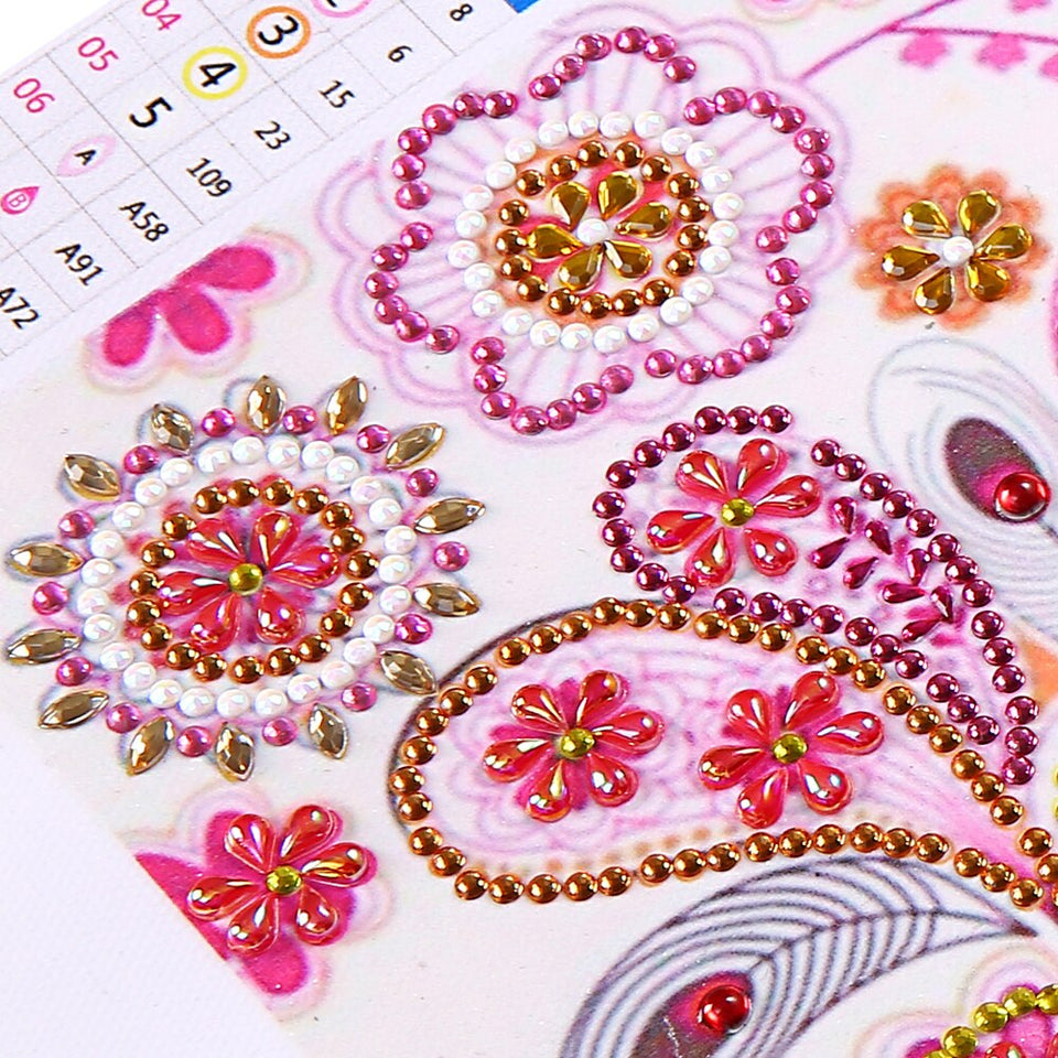 Pink Cute Peacock