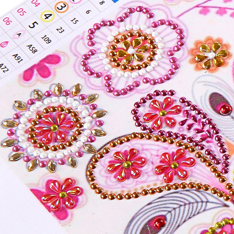 Pink Cute Peacock