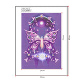 Crystal Pink Butterfly