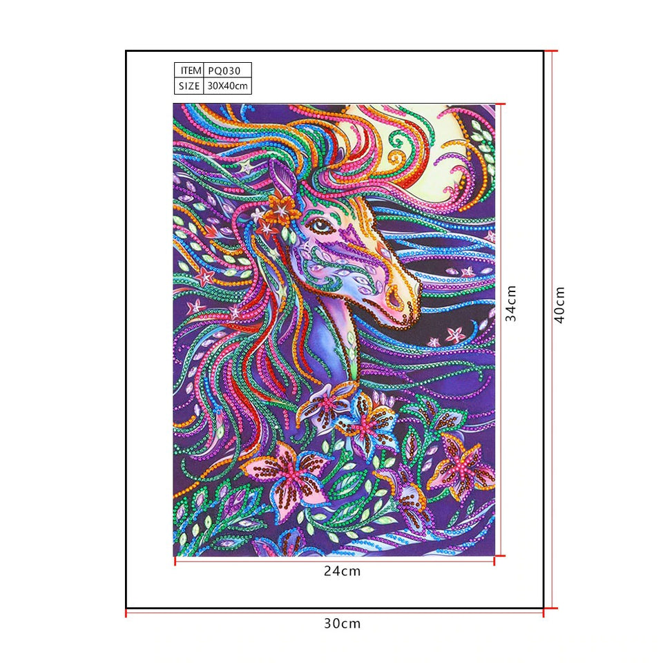 Colorful Horse