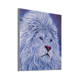 White lion With Red Nose