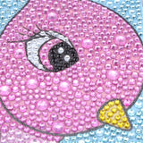 Cute Pink Bird Painting