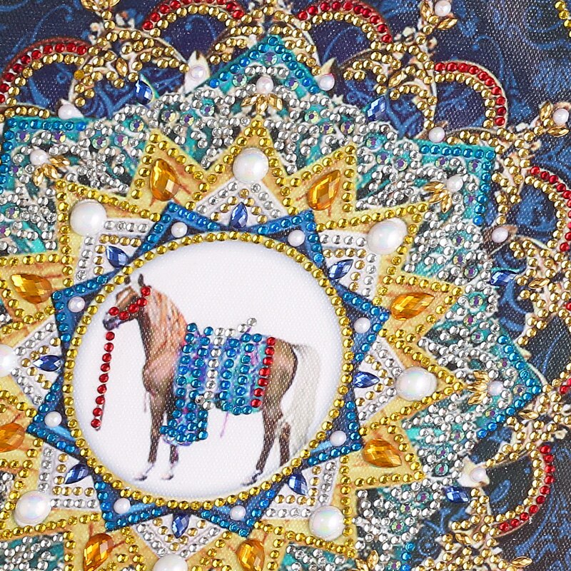 Horse Handmade Motif Painting