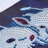 Two White Rabbits In Night