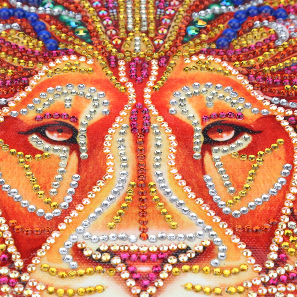 Colorful Loin Painting