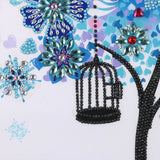 Bird On Flower Tree